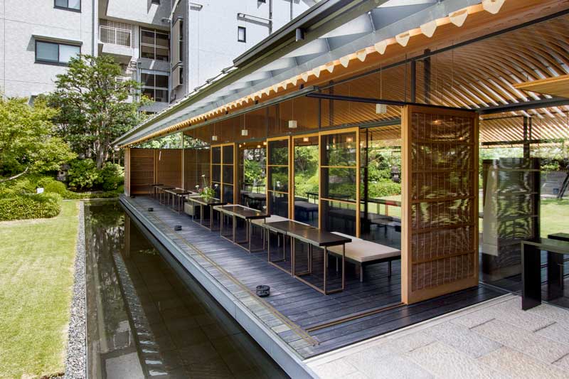 Toraya Karyo Ichijo Courtyard Side Seating