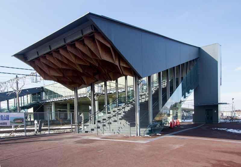 image of JR Hoshakuji Station Exterior East