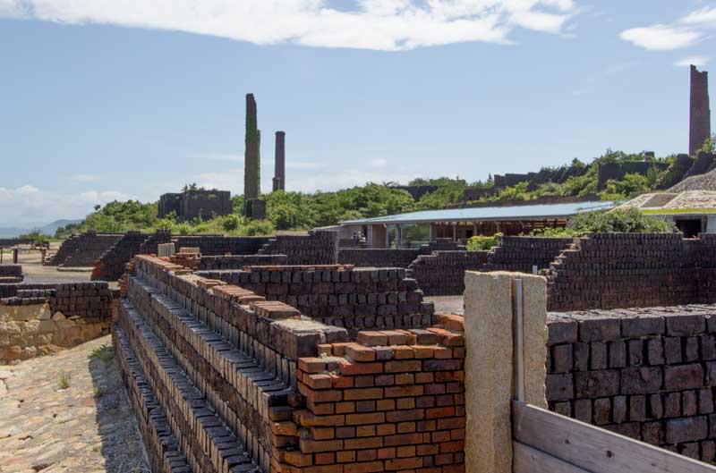 Inujima Art Museum Ruin Bricks