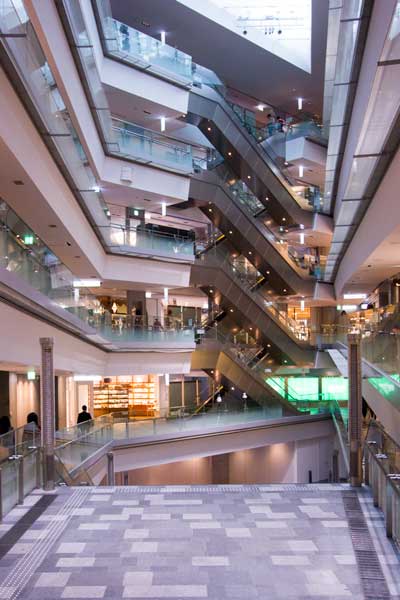 Omotesando Hills Escalator