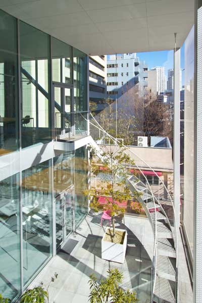 Shibaura House Balcony