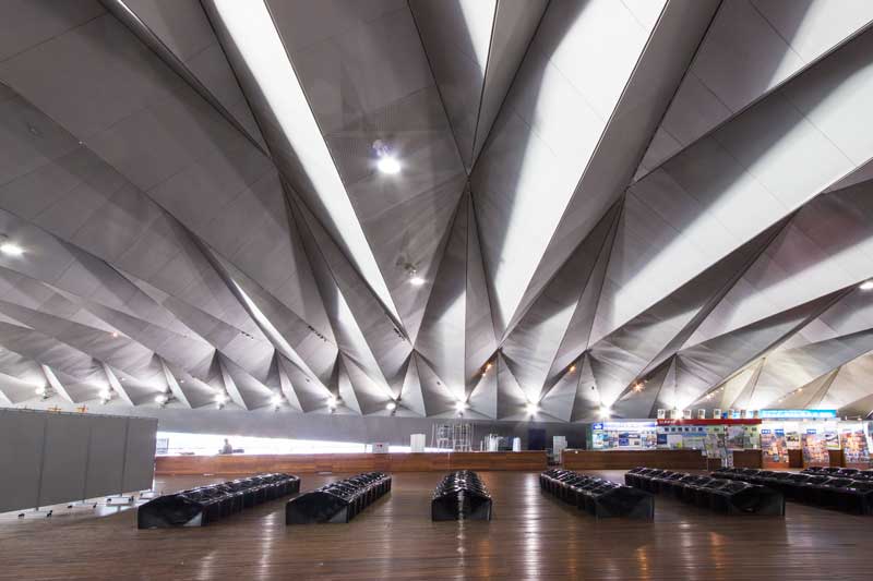 Osanbashi Pier Ceiling