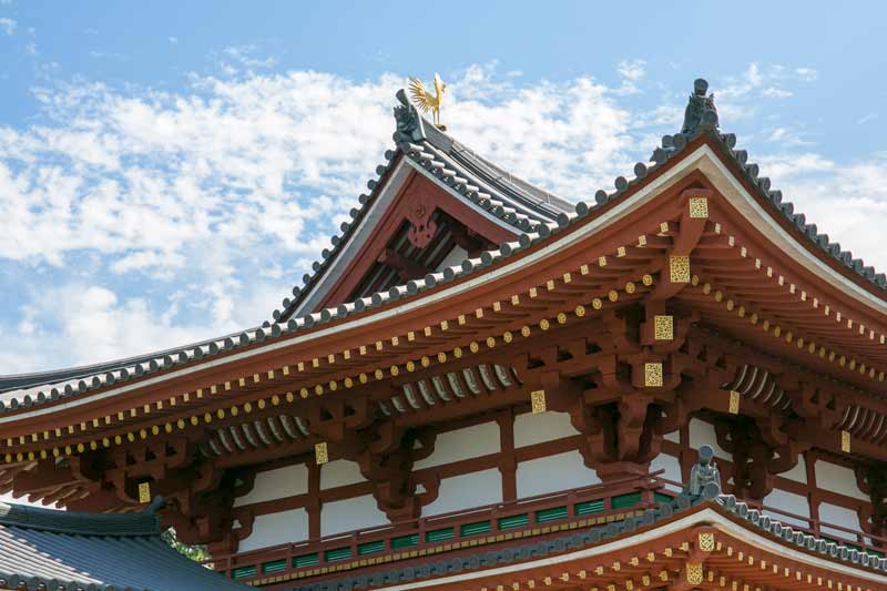 image of Byodo-in roof